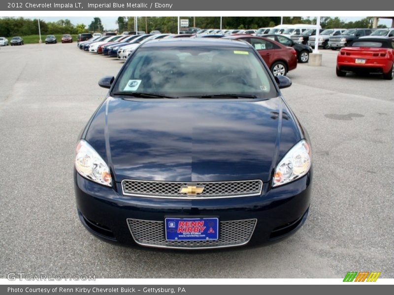 Imperial Blue Metallic / Ebony 2012 Chevrolet Impala LT
