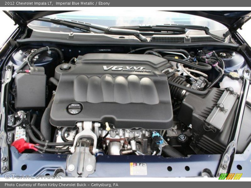 Imperial Blue Metallic / Ebony 2012 Chevrolet Impala LT