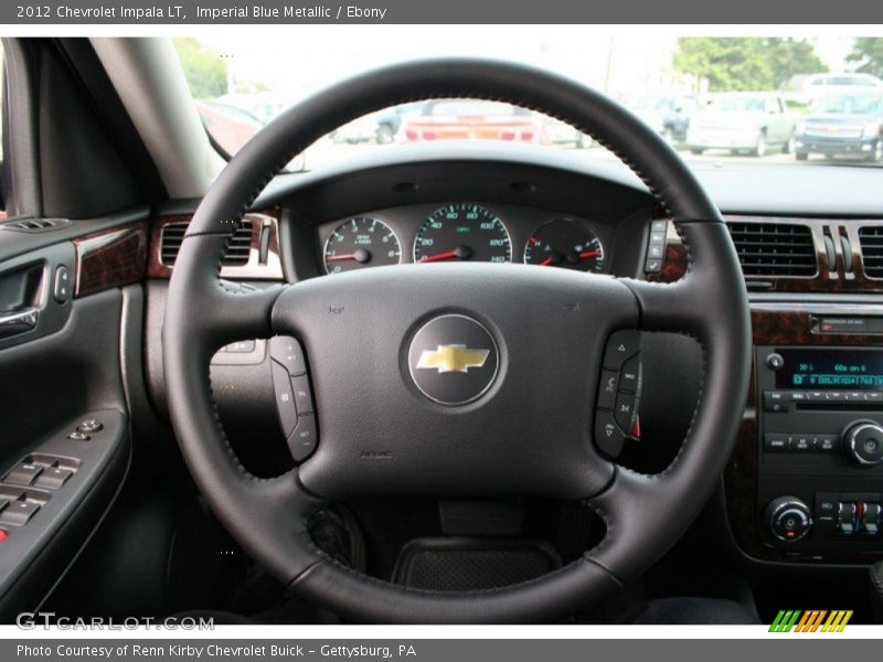 Imperial Blue Metallic / Ebony 2012 Chevrolet Impala LT