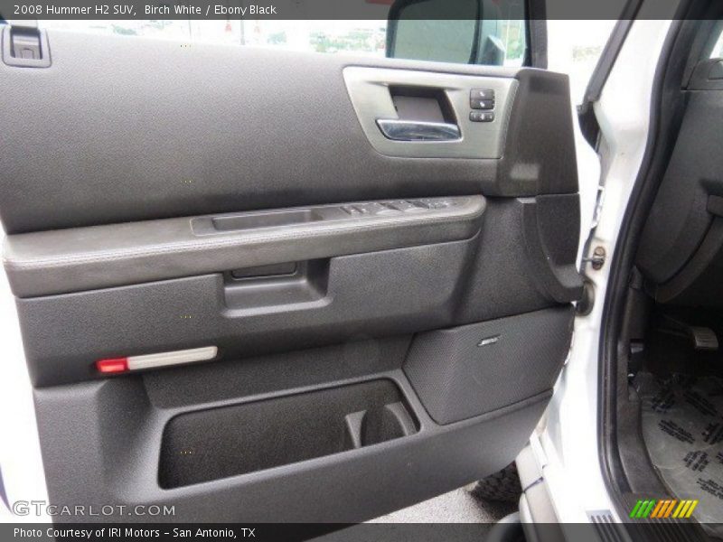 Birch White / Ebony Black 2008 Hummer H2 SUV