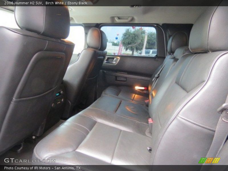 Birch White / Ebony Black 2008 Hummer H2 SUV