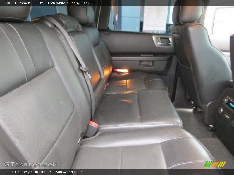Birch White / Ebony Black 2008 Hummer H2 SUV