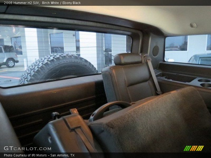 Birch White / Ebony Black 2008 Hummer H2 SUV