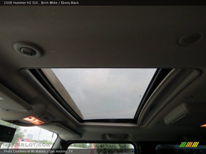 Birch White / Ebony Black 2008 Hummer H2 SUV