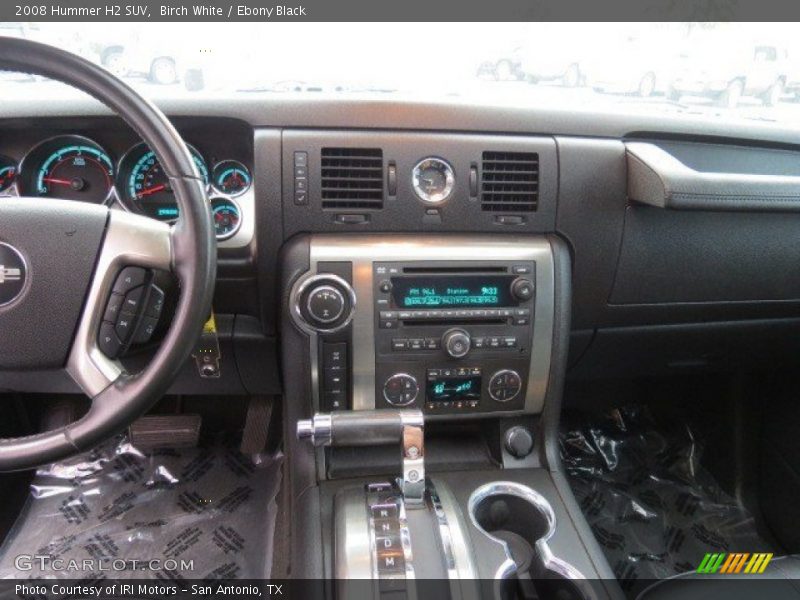 Birch White / Ebony Black 2008 Hummer H2 SUV