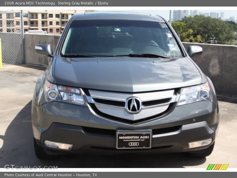 Sterling Gray Metallic / Ebony 2008 Acura MDX Technology
