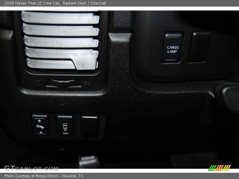Radiant Silver / Charcoal 2008 Nissan Titan LE Crew Cab