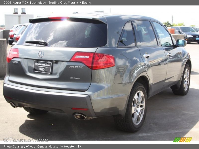 Sterling Gray Metallic / Ebony 2008 Acura MDX Technology