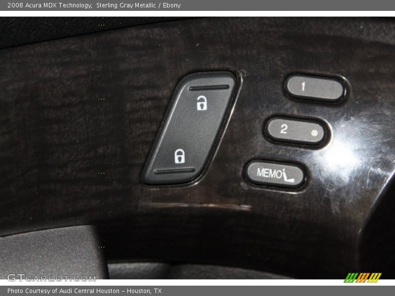Sterling Gray Metallic / Ebony 2008 Acura MDX Technology