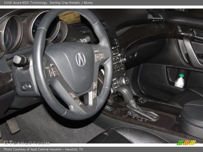Sterling Gray Metallic / Ebony 2008 Acura MDX Technology