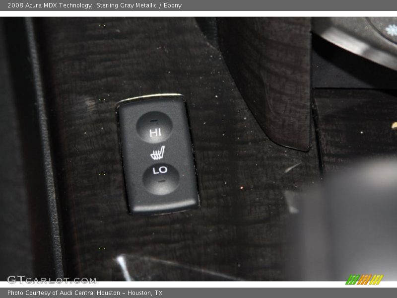 Sterling Gray Metallic / Ebony 2008 Acura MDX Technology