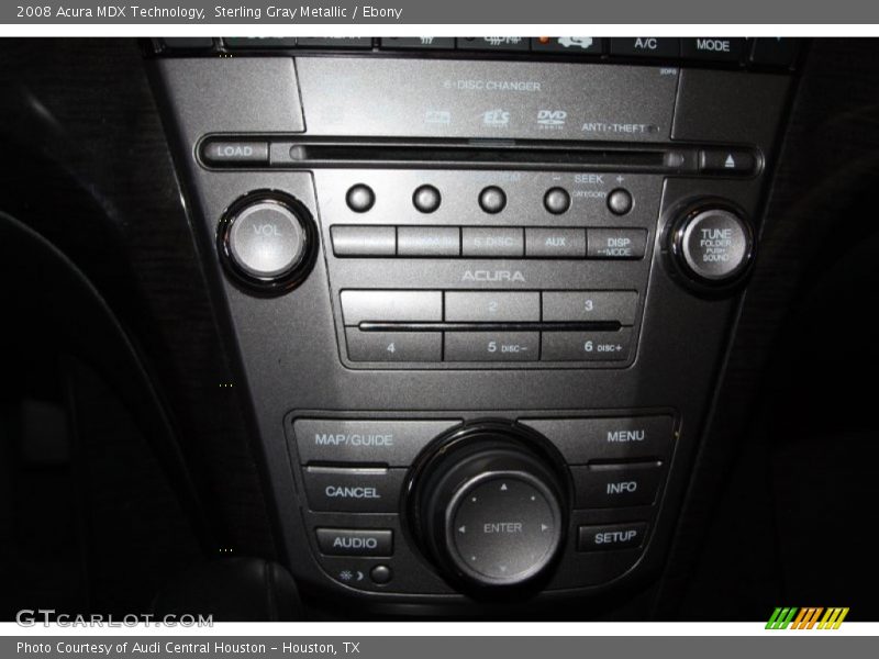 Sterling Gray Metallic / Ebony 2008 Acura MDX Technology