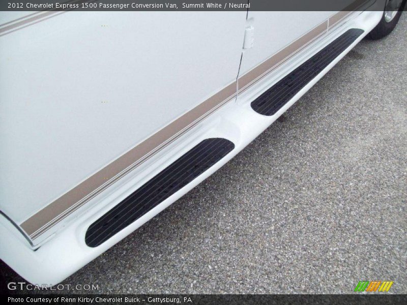 Summit White / Neutral 2012 Chevrolet Express 1500 Passenger Conversion Van