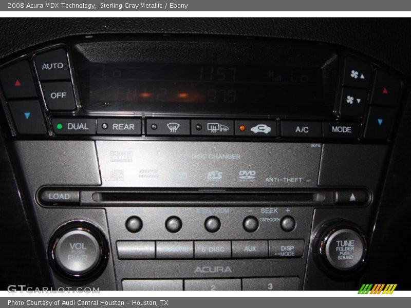 Sterling Gray Metallic / Ebony 2008 Acura MDX Technology