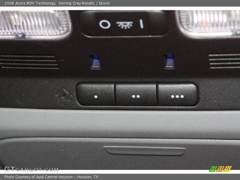 Sterling Gray Metallic / Ebony 2008 Acura MDX Technology