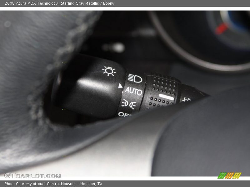 Sterling Gray Metallic / Ebony 2008 Acura MDX Technology