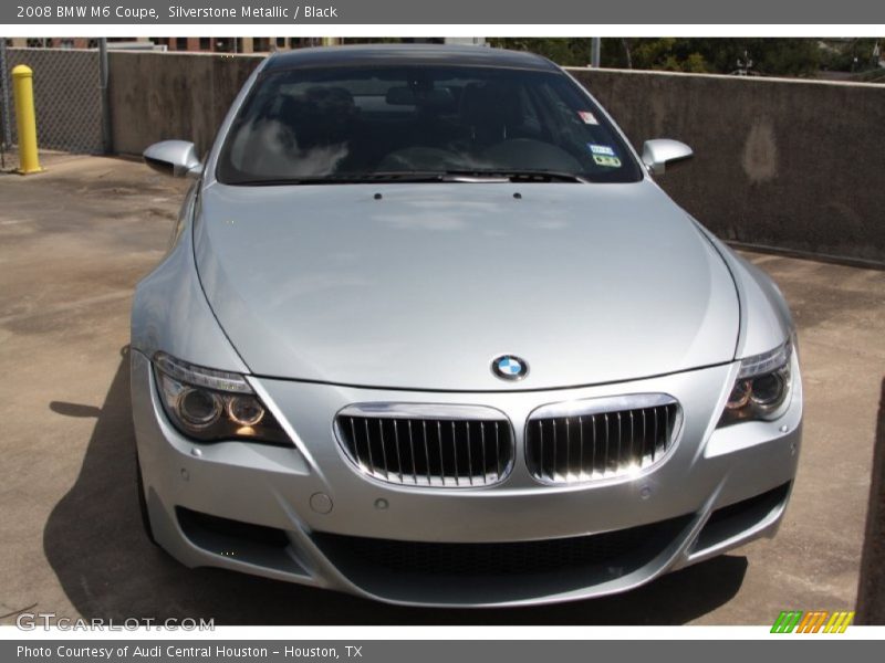 Silverstone Metallic / Black 2008 BMW M6 Coupe