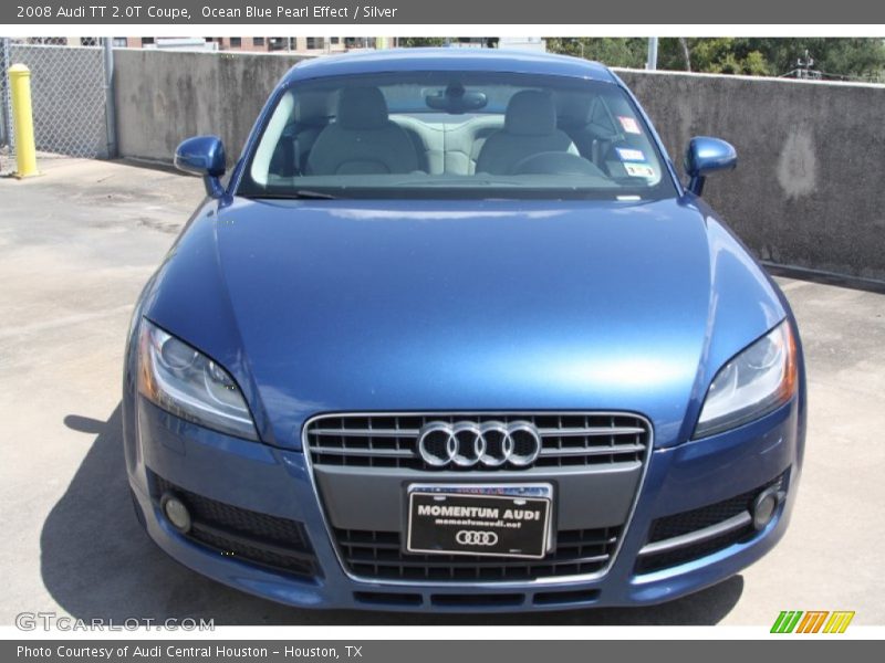 Ocean Blue Pearl Effect / Silver 2008 Audi TT 2.0T Coupe