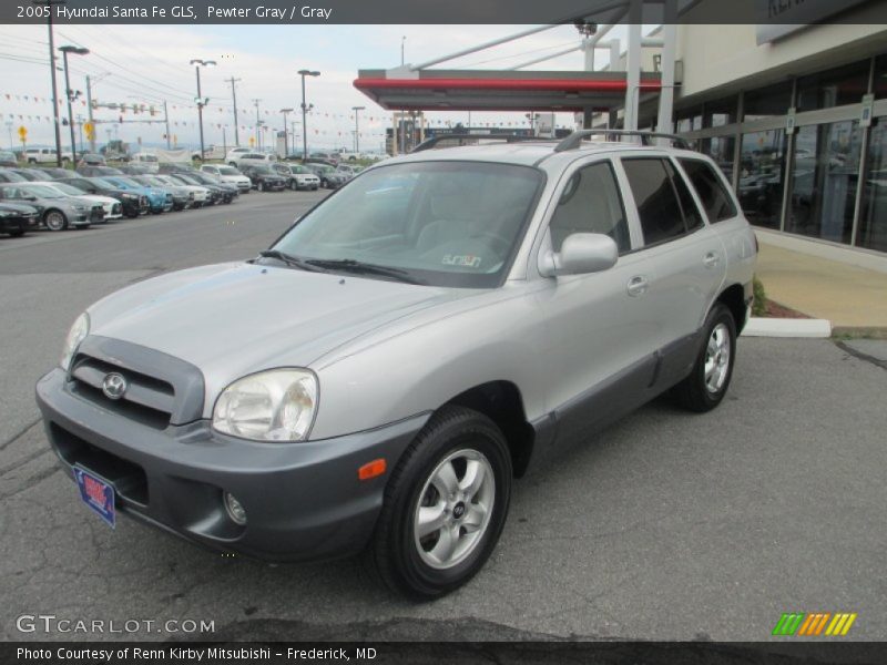 Pewter Gray / Gray 2005 Hyundai Santa Fe GLS