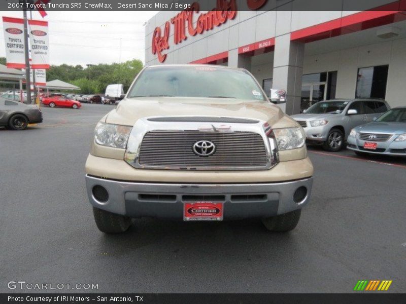 Desert Sand Mica / Beige 2007 Toyota Tundra SR5 CrewMax