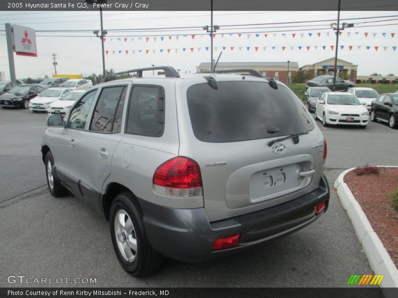 Pewter Gray / Gray 2005 Hyundai Santa Fe GLS