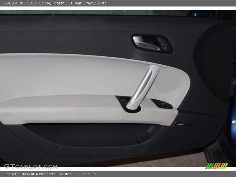 Ocean Blue Pearl Effect / Silver 2008 Audi TT 2.0T Coupe