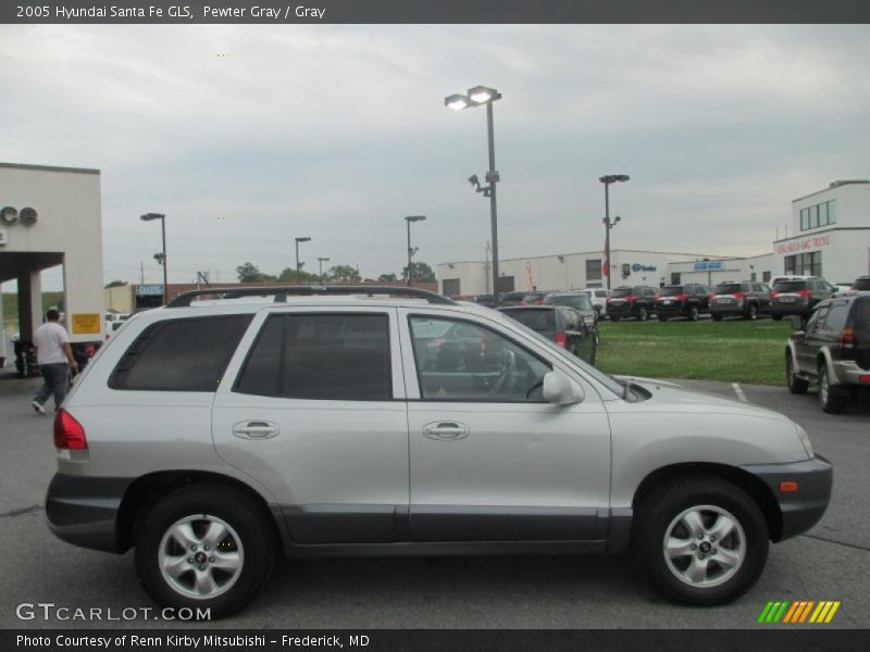 Pewter Gray / Gray 2005 Hyundai Santa Fe GLS