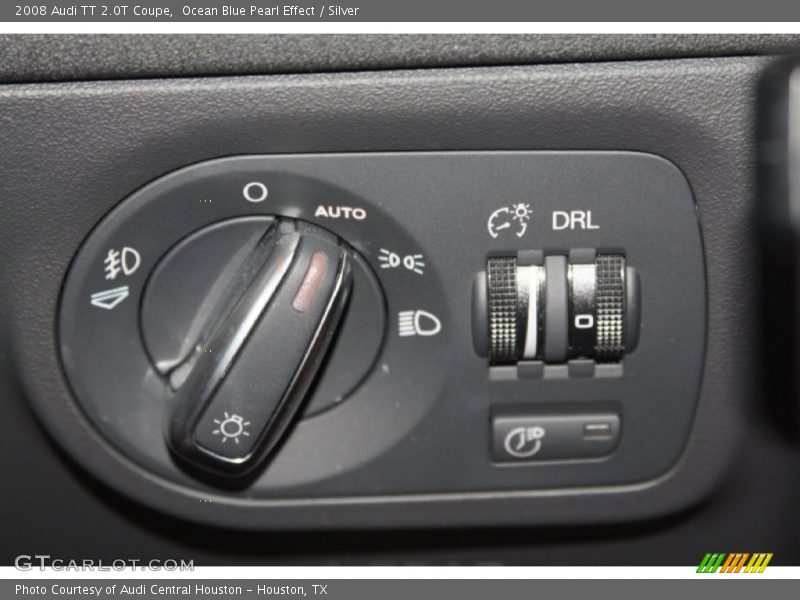 Ocean Blue Pearl Effect / Silver 2008 Audi TT 2.0T Coupe