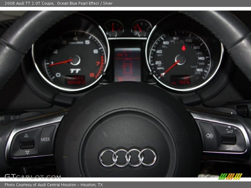 Ocean Blue Pearl Effect / Silver 2008 Audi TT 2.0T Coupe