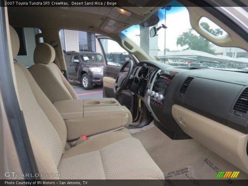 Desert Sand Mica / Beige 2007 Toyota Tundra SR5 CrewMax