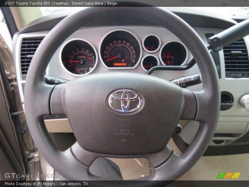 Desert Sand Mica / Beige 2007 Toyota Tundra SR5 CrewMax