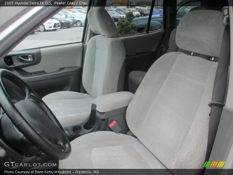 Pewter Gray / Gray 2005 Hyundai Santa Fe GLS
