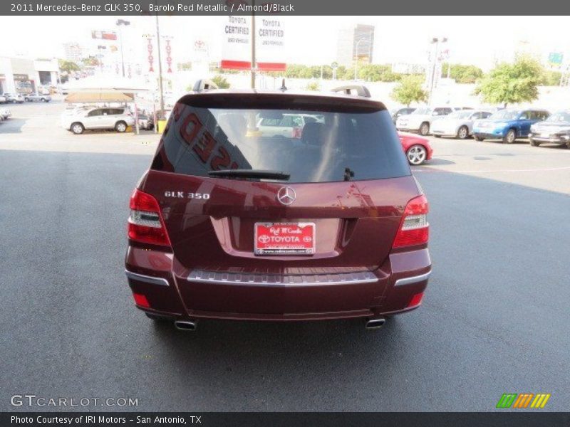 Barolo Red Metallic / Almond/Black 2011 Mercedes-Benz GLK 350