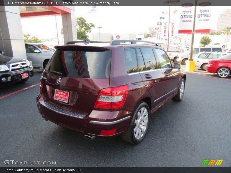 Barolo Red Metallic / Almond/Black 2011 Mercedes-Benz GLK 350