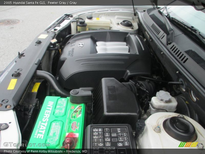 Pewter Gray / Gray 2005 Hyundai Santa Fe GLS