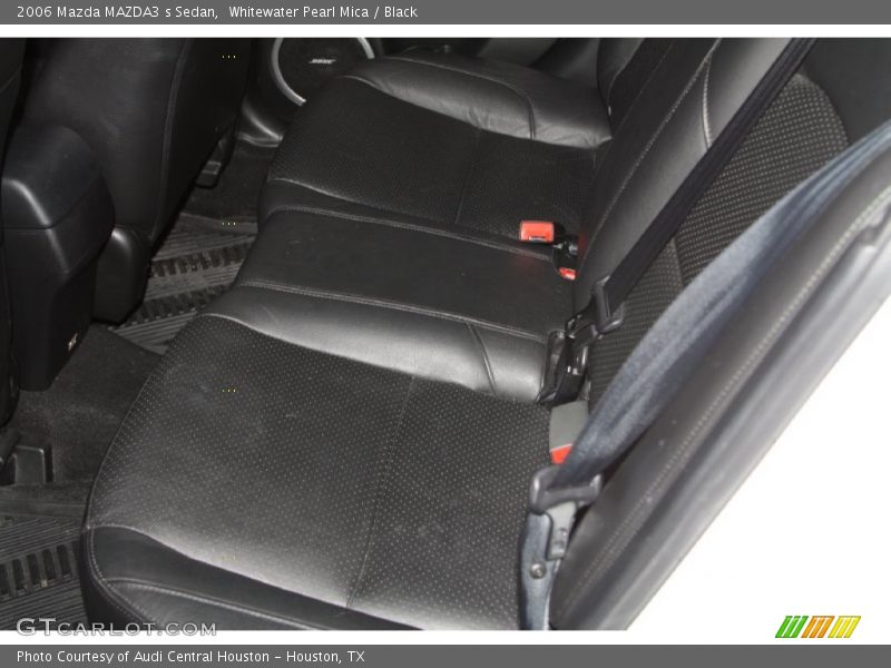 Whitewater Pearl Mica / Black 2006 Mazda MAZDA3 s Sedan