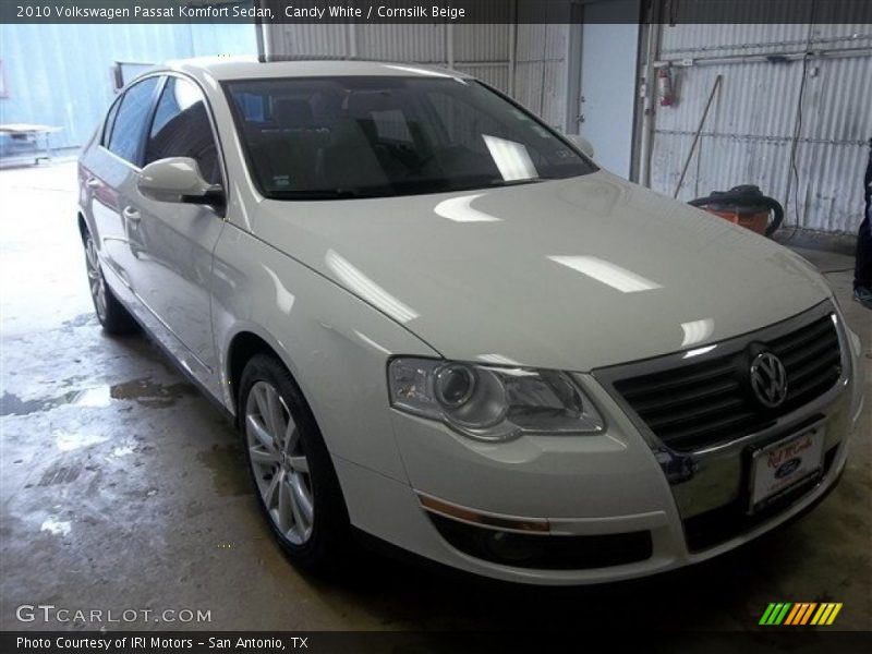 Candy White / Cornsilk Beige 2010 Volkswagen Passat Komfort Sedan