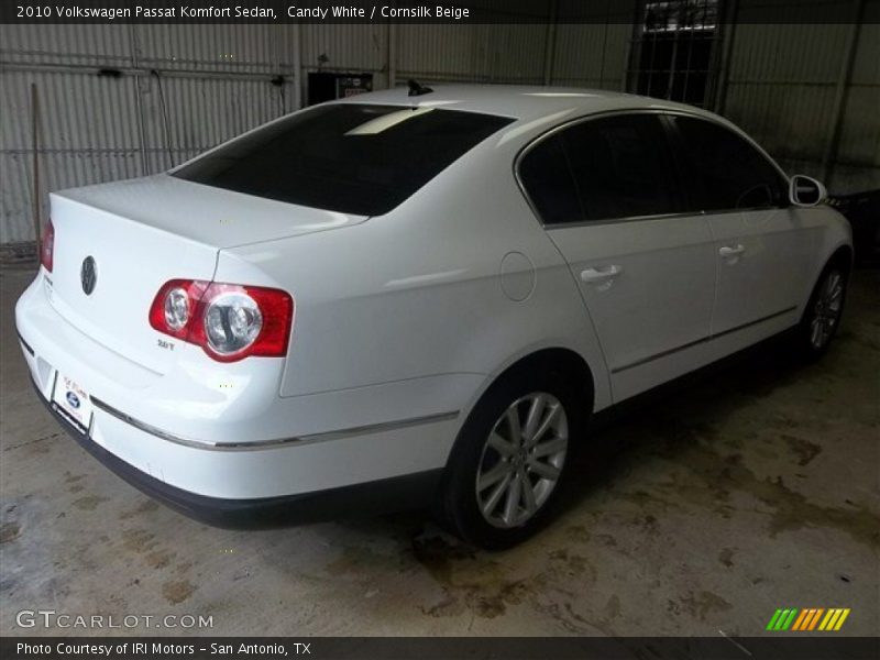 Candy White / Cornsilk Beige 2010 Volkswagen Passat Komfort Sedan