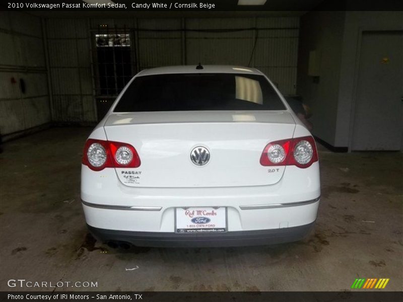 Candy White / Cornsilk Beige 2010 Volkswagen Passat Komfort Sedan