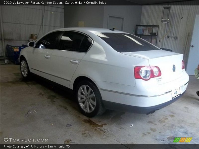 Candy White / Cornsilk Beige 2010 Volkswagen Passat Komfort Sedan
