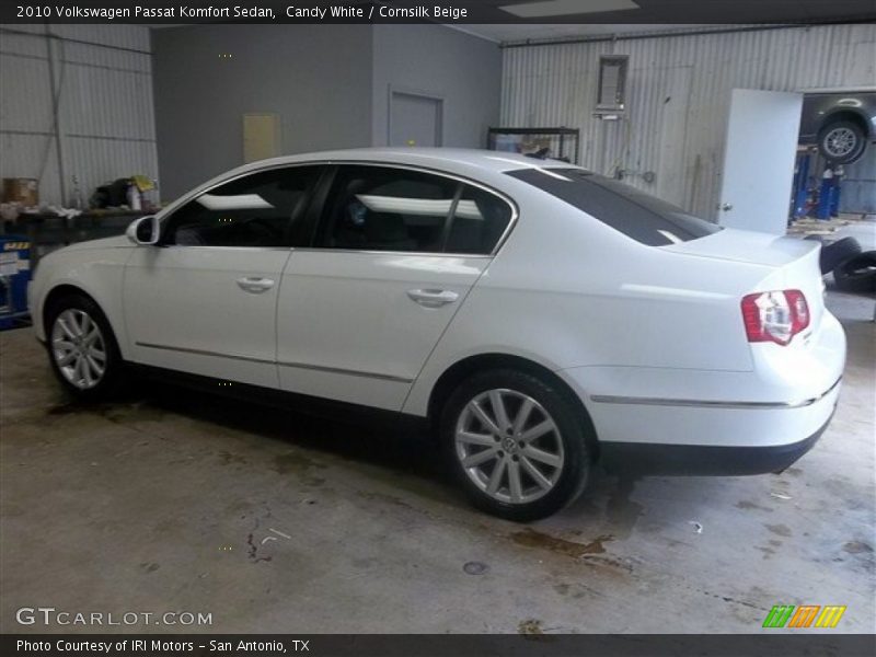 Candy White / Cornsilk Beige 2010 Volkswagen Passat Komfort Sedan