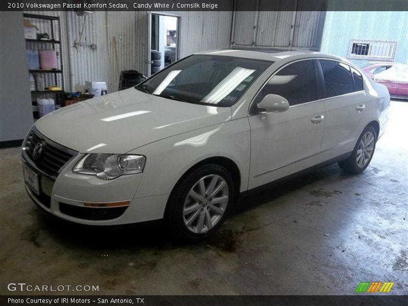 Candy White / Cornsilk Beige 2010 Volkswagen Passat Komfort Sedan