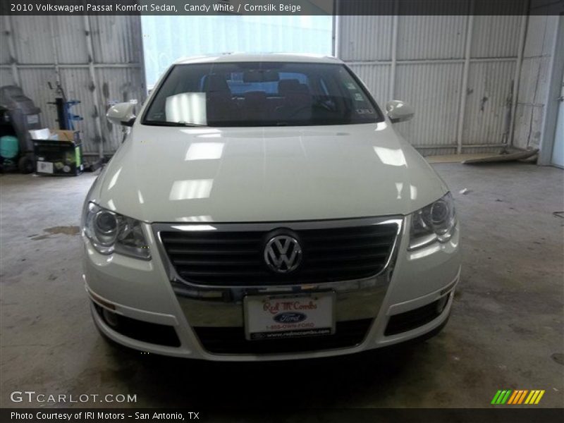 Candy White / Cornsilk Beige 2010 Volkswagen Passat Komfort Sedan