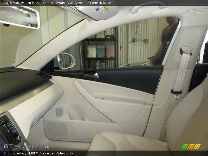 Candy White / Cornsilk Beige 2010 Volkswagen Passat Komfort Sedan