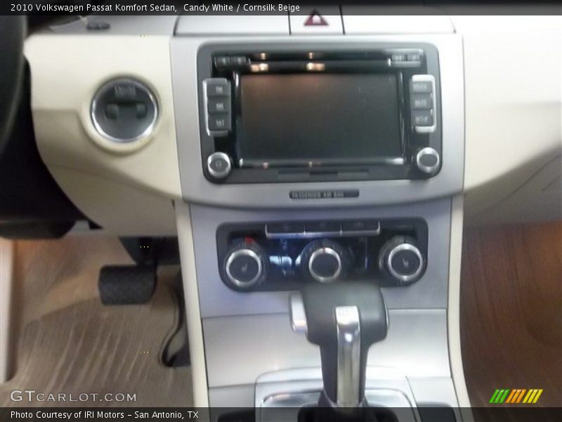 Candy White / Cornsilk Beige 2010 Volkswagen Passat Komfort Sedan