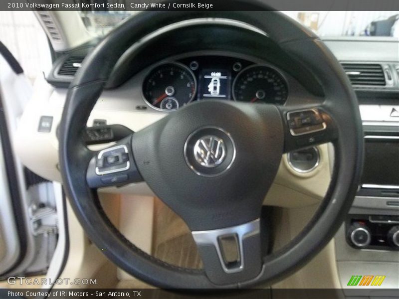 Candy White / Cornsilk Beige 2010 Volkswagen Passat Komfort Sedan