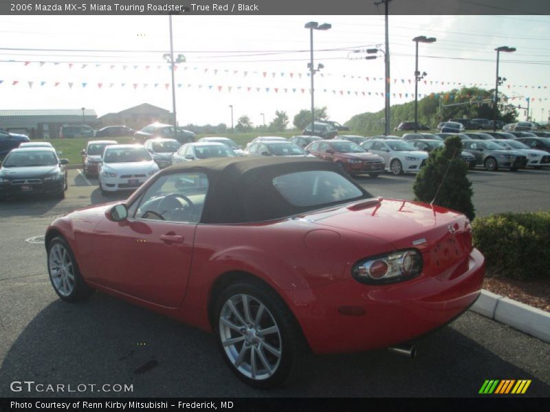 True Red / Black 2006 Mazda MX-5 Miata Touring Roadster