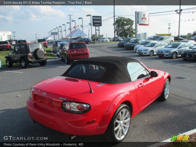 True Red / Black 2006 Mazda MX-5 Miata Touring Roadster