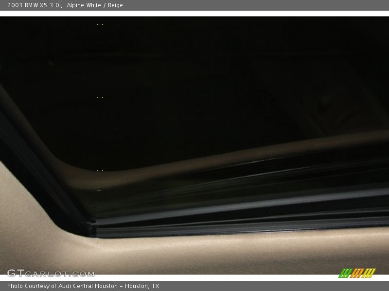 Alpine White / Beige 2003 BMW X5 3.0i