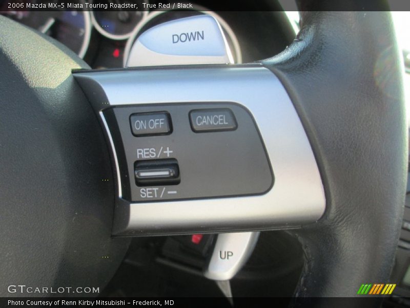 True Red / Black 2006 Mazda MX-5 Miata Touring Roadster